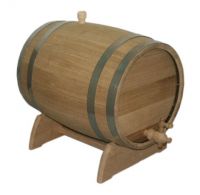 Oak barrel with tap 25 l